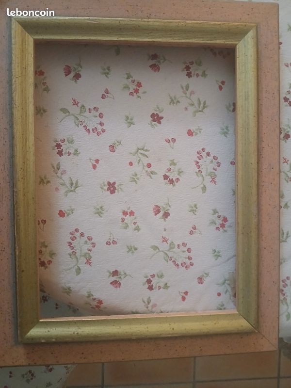 Petit cadre vintage Cadre en bois sans verre 20x30 cm - Décoration
