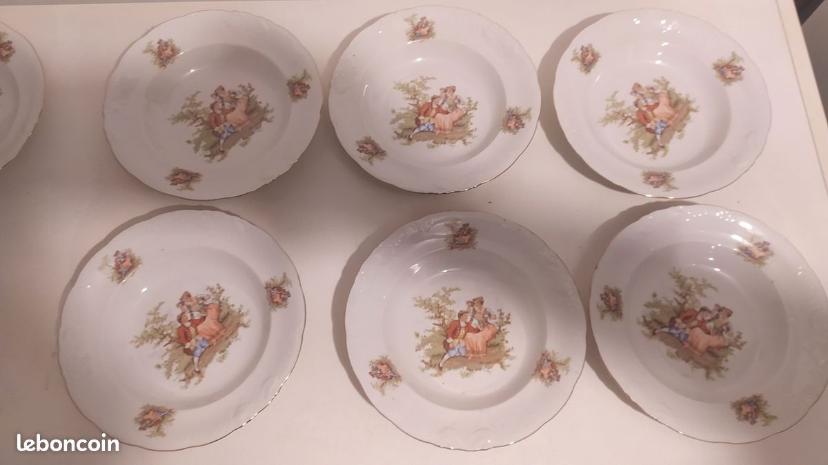 Assiettes en faïence (image 3)