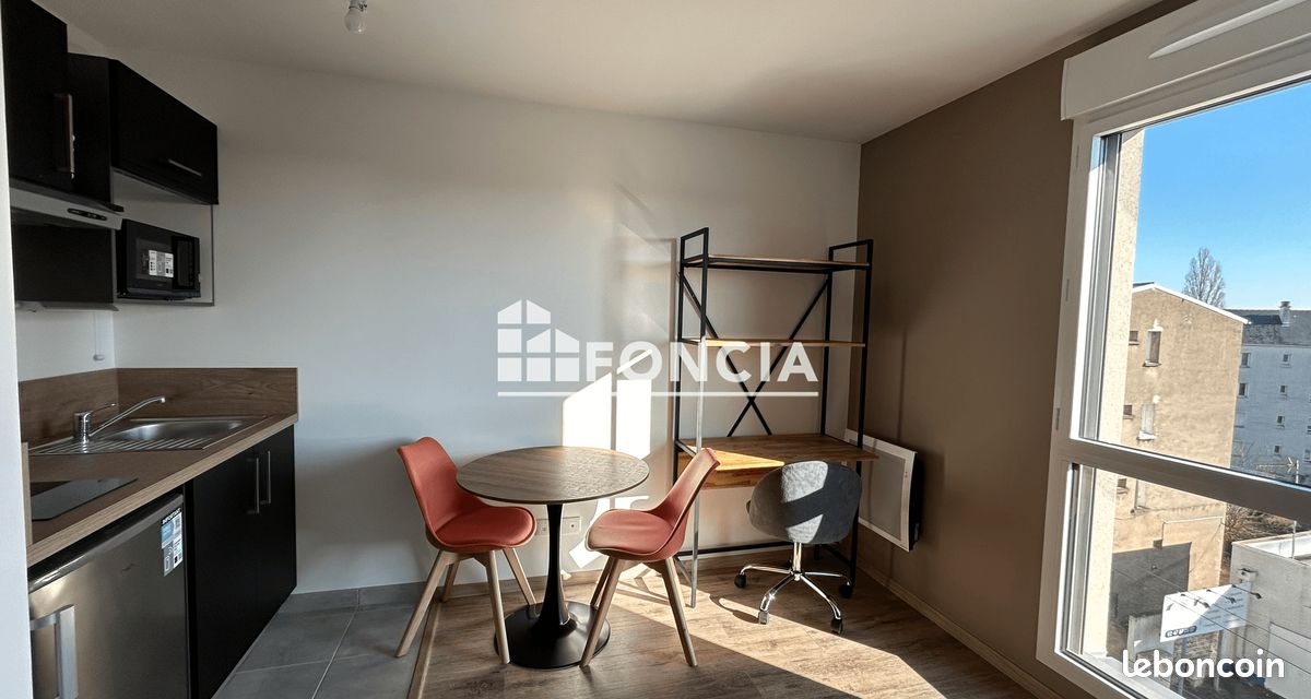 Appartement 1 pièce 19 m² · à Tours · 19 m² · 490 €/mois