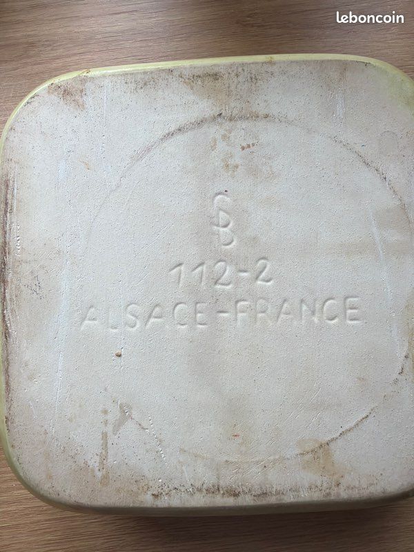 Plat en faïence d’Alsace (image 2)