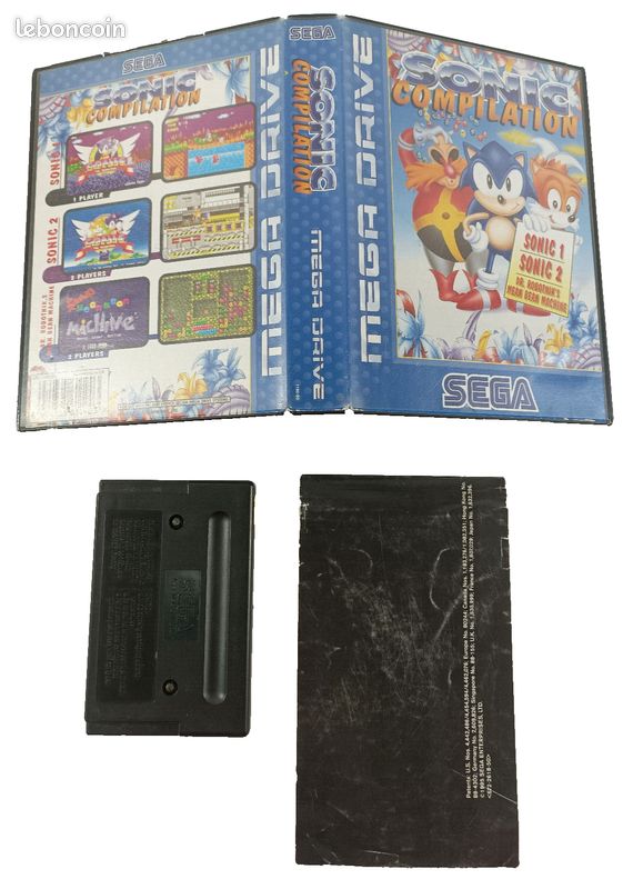 SOLEIL COMPLET BOÎTE NOTICE SEGA MEGADRIVE PAL FRANÇAIS CIB OVP - Très