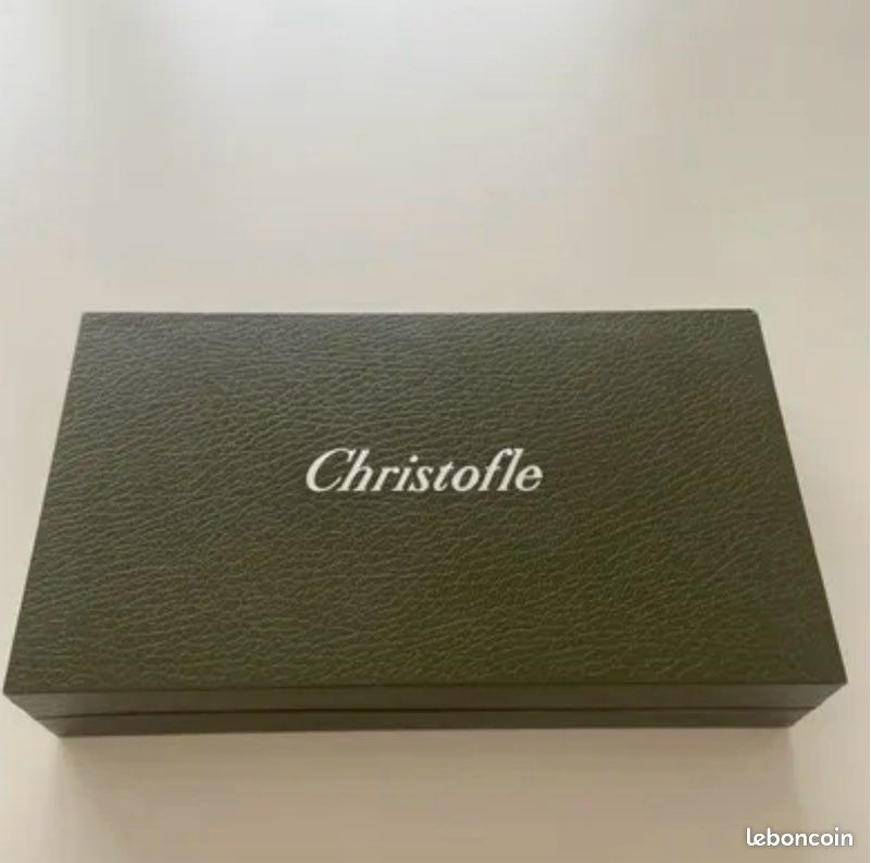 ARGENTIER COFFRET ÉCRIN vide CHRISTOFLE ERCUIS pour ménagère de 112