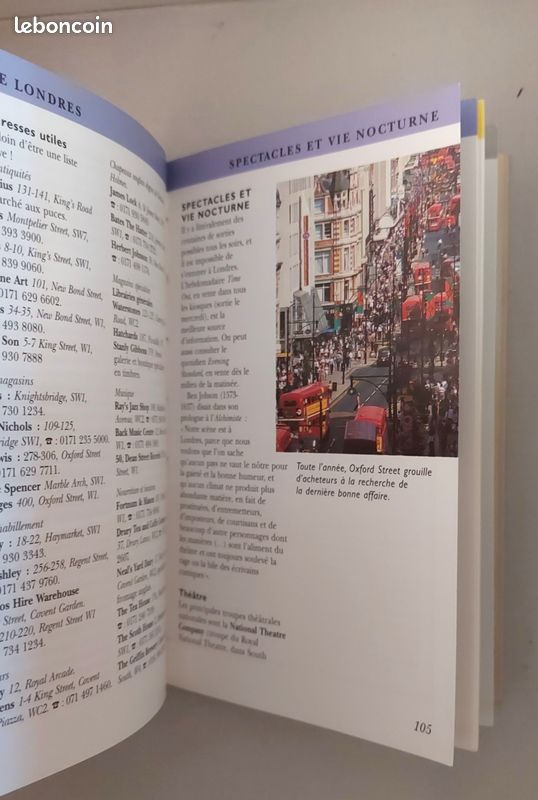 Livre Escapade à Londres 128 pages Michelin très bon état (image 5)