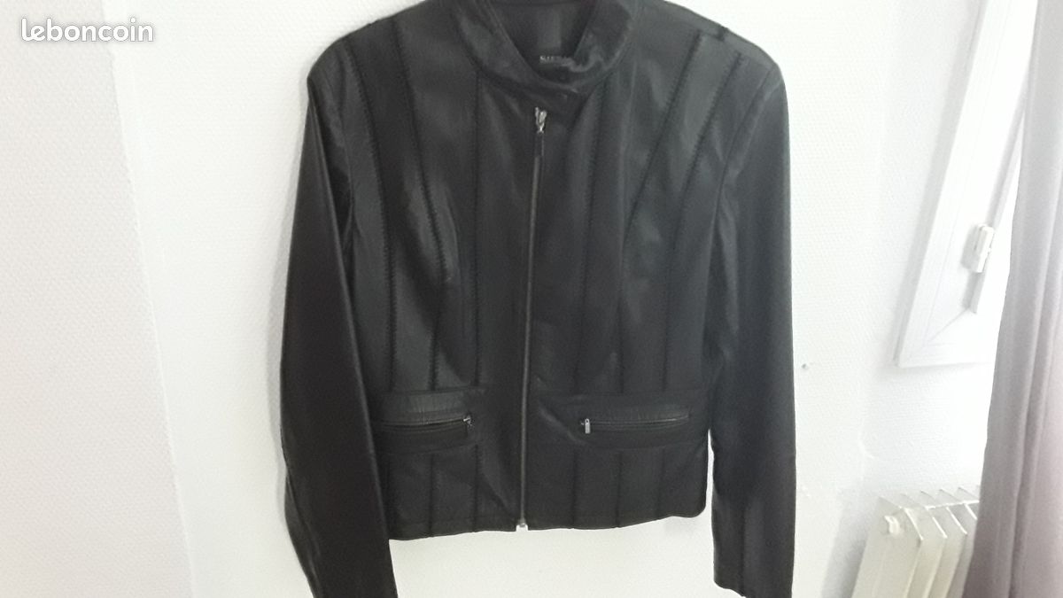 Blouson cuir femme (image 2)
