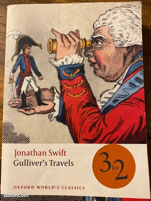 Gulliver’s Travels, Johnathan Swift, Oxford World’s Classics (image 2)