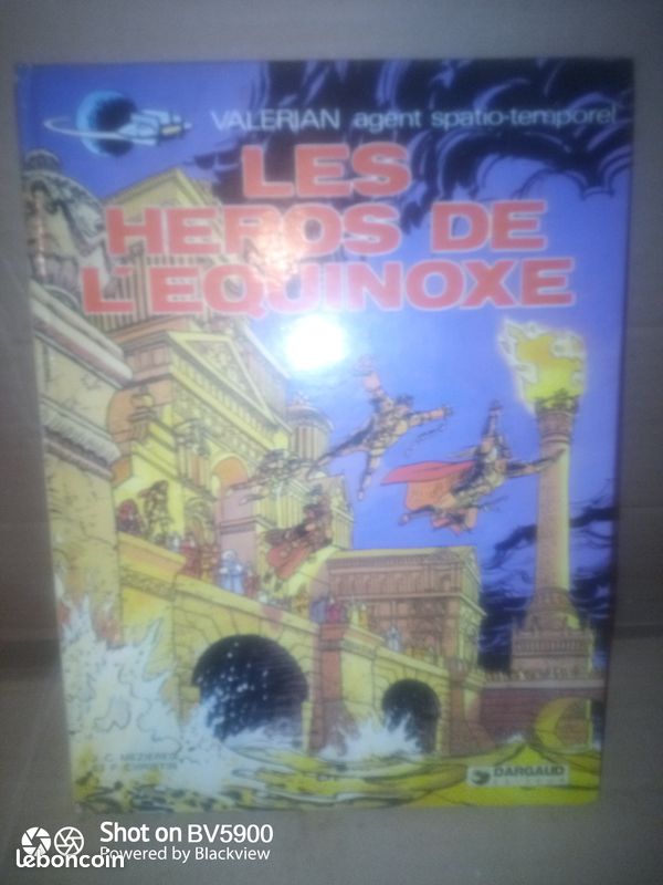 BD La cité des eaux mouvantes - Les héros de l équinoxe EO 1978 Valerian (image 2)