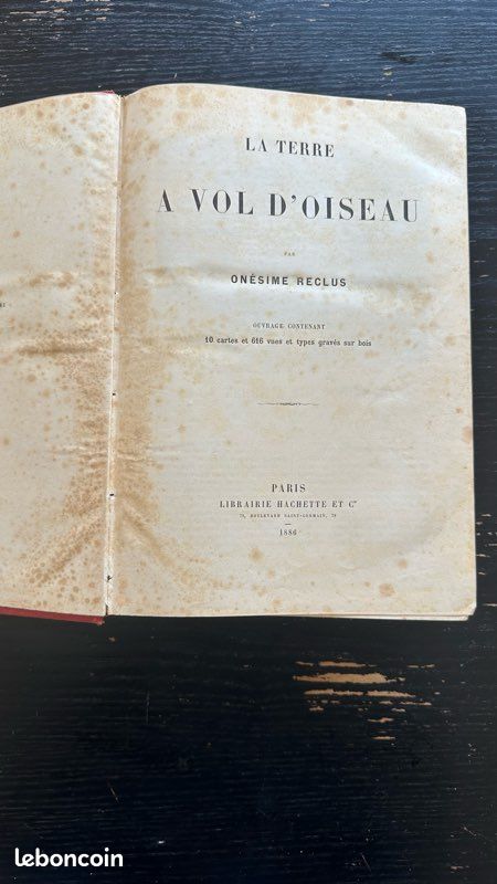 La terre à vol d’oiseau onesime Reclus (image 2)