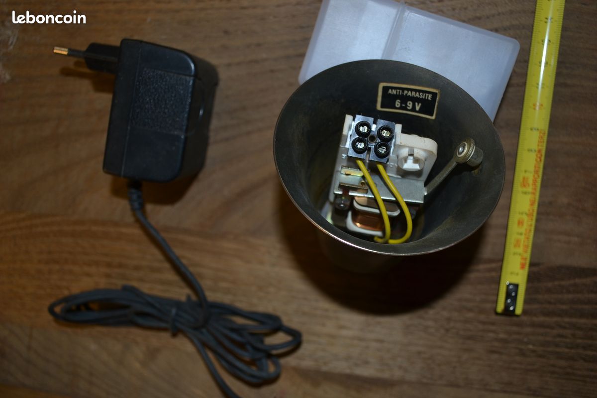 Sonnette Carion Électrique en Cloche Métal Bronze 6-9v avec son tranformateur en 230v (image 2)