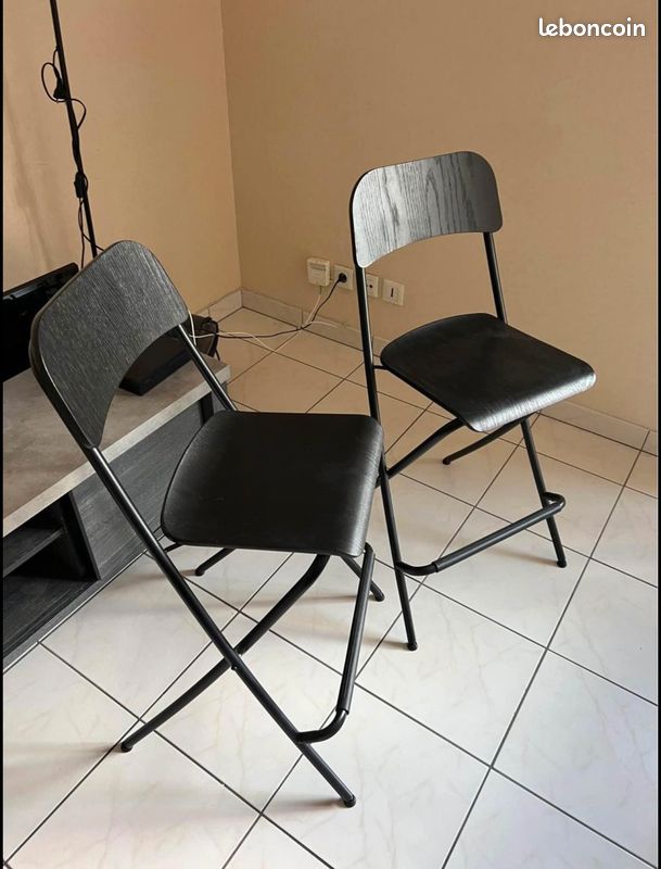 2 tabourets de bar Ikea à l'état neuf (image 4)