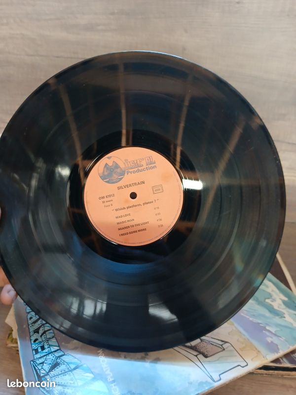 Vinyle sylvertrain bon etat (image 5)