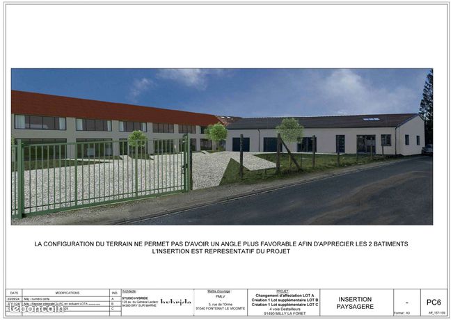 Grange 3 pièces 55 m²