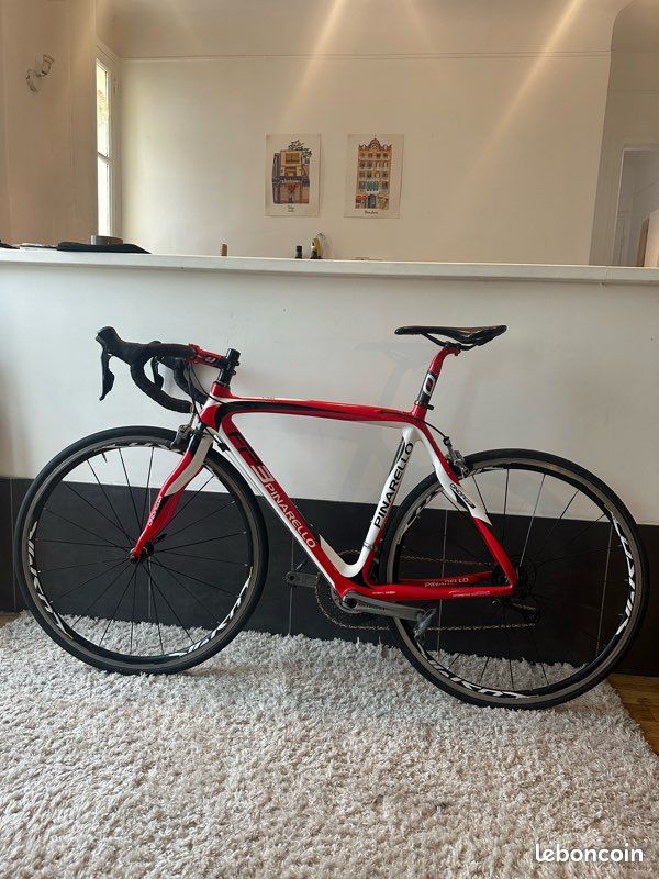 Vélo De Course Pinarello FP3 Taille 54 - Vendu Pour Pièces / Ne Fonctionne Pas - 10 Vitesses