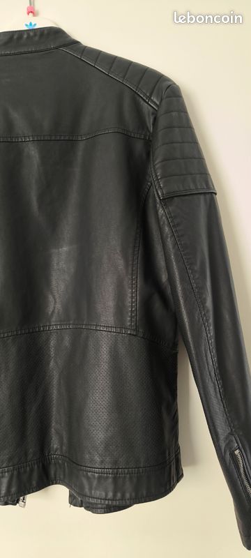 Veste Springfield taille M simili cuir (image 8)