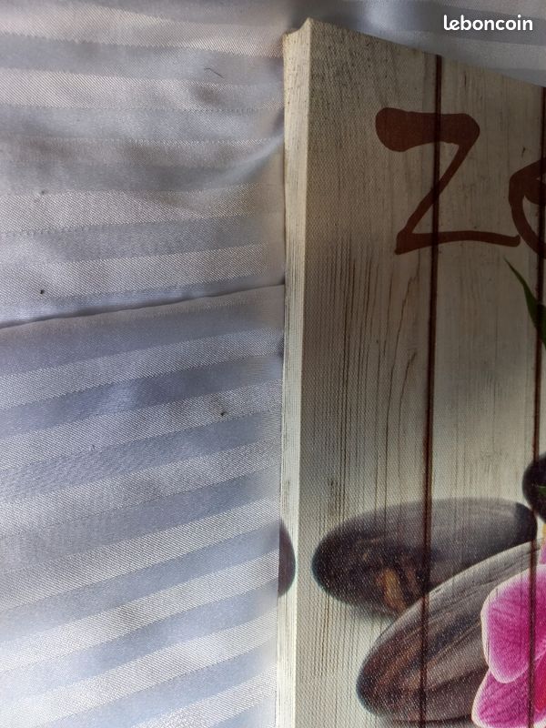 Cadre orchidée sur toile 28 x 28 (image 5)