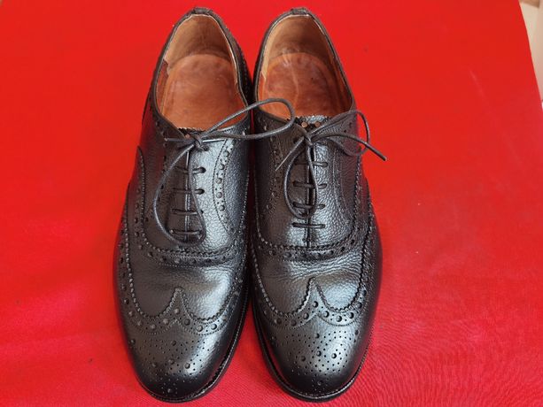 Chaussures Delaware Richelieu LOUIS VUITTON T44 cuir marron