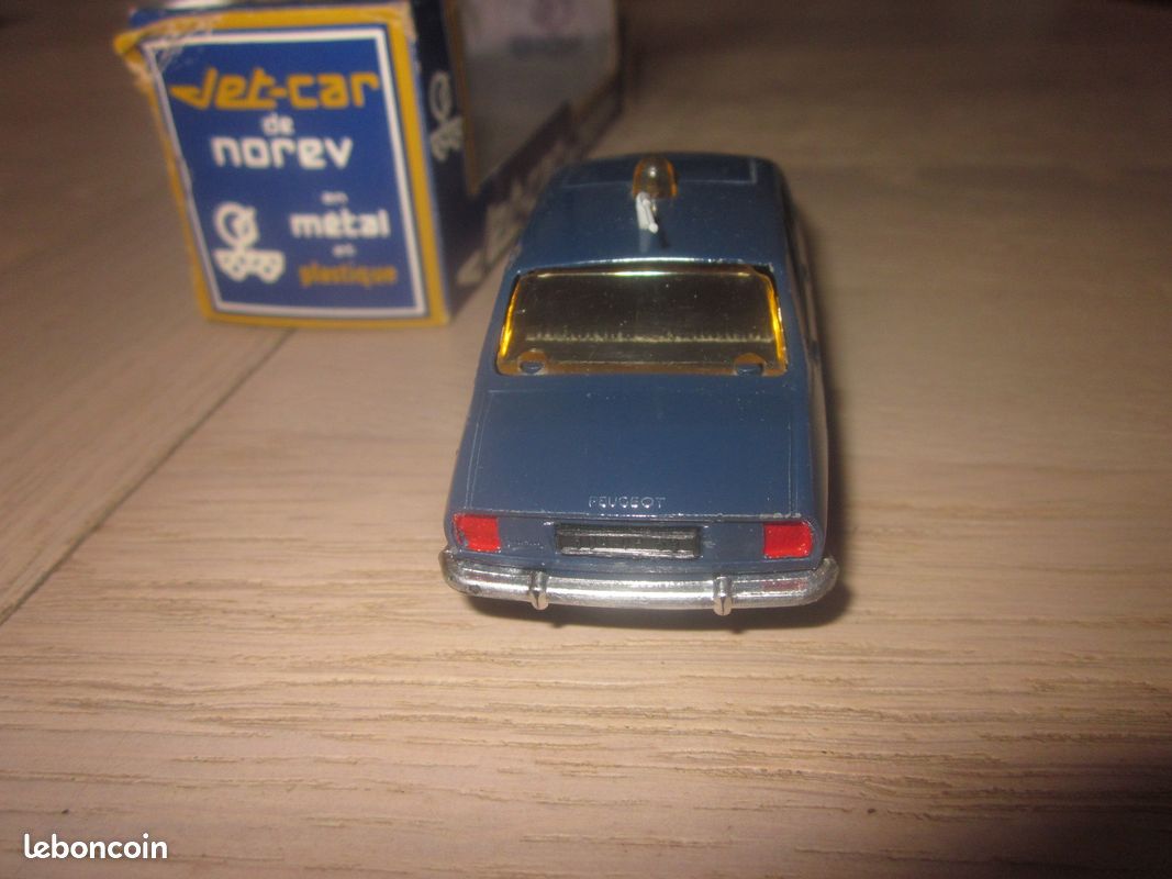 Miniature Norev Jet Car – Peugeot 504 Police – Échelle 1:43 – Métal – Collection