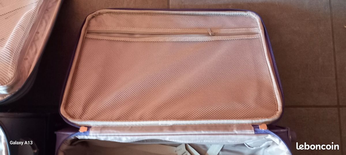 Lot de 2 valises Delsey tissu (image 5)