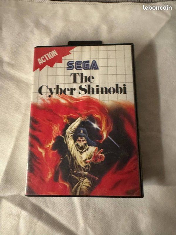 Cartouche The Cyber Shinobi Pour Sega Master System - Bon état - Jeu Rétro