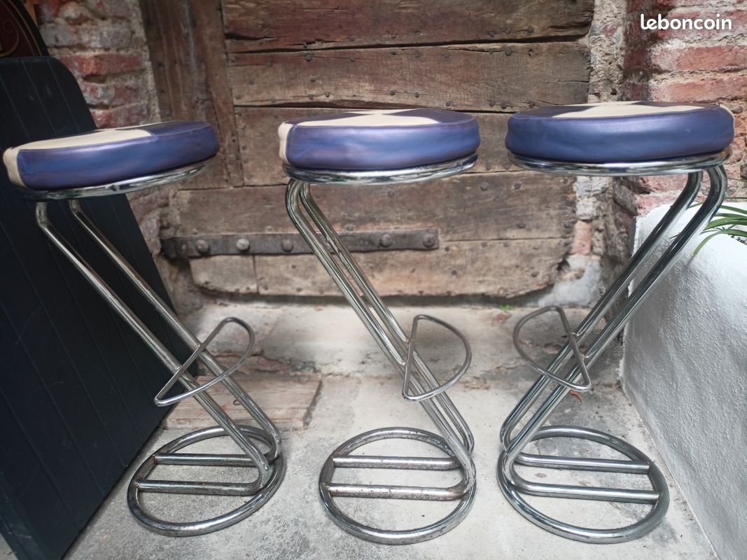 Tabourets de bar vintage (image 3)
