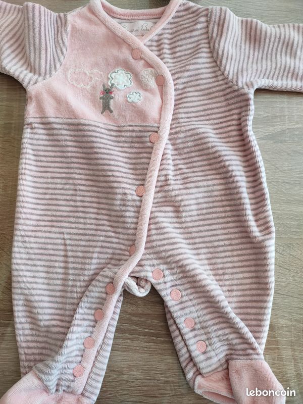 Naissance Vetement Bebe Okaidi Lot Bodies Manches Longues