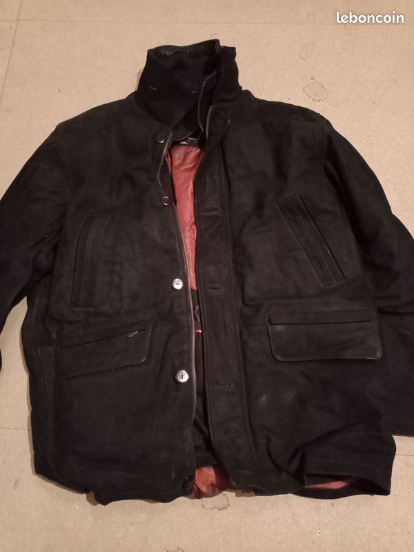 Veste en cuir homme (image 4)
