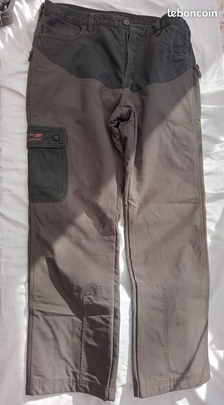 Pantalon de Chasse / Randonnée Solognac Bi-matière Renforcé — Taille 46 (image 1)