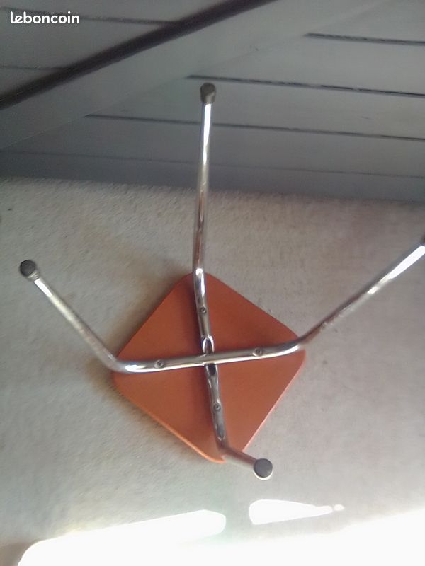 Tabouret vintage skaï (image 3)