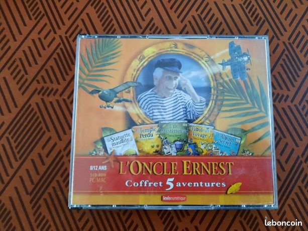 Jeu L’Oncle Ernest (pack 3 Jeux) - PC/Mac, Version Française PAL, Bon état