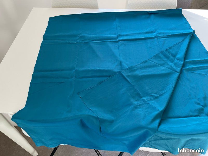 Coupon De Tissu Fluide Vintage - Motif Géométrique Multicolore - 80 Cm X 150 Cm - Neuf - Pour Couture