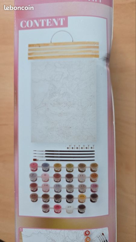 Neuf kit de peinture par numéro chat (image 3)