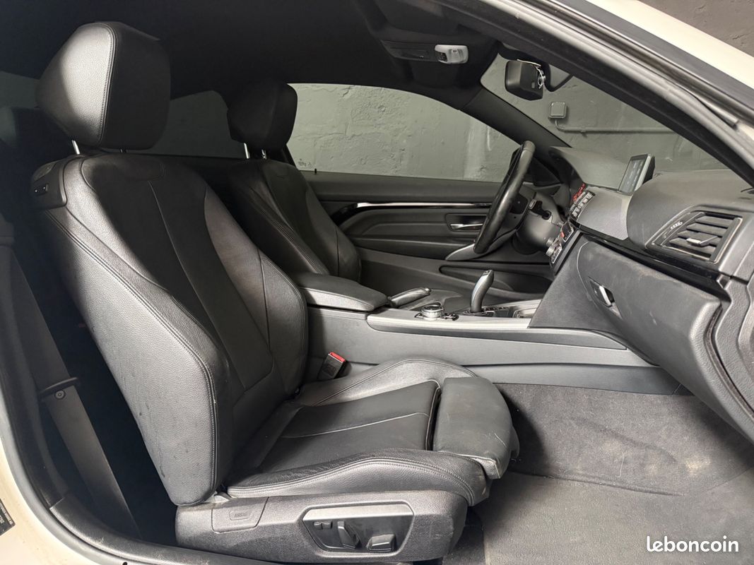 Bmw serie 4 coupe 3.0 430 d 258 m-sport bva / camera / sieges electriques / phares adaptatifs (image 8)