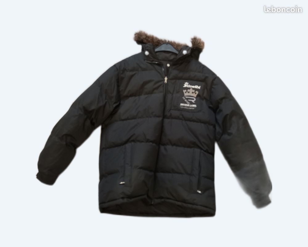 Doudoune Blouson veste rivaldi noir taille M Vêtements