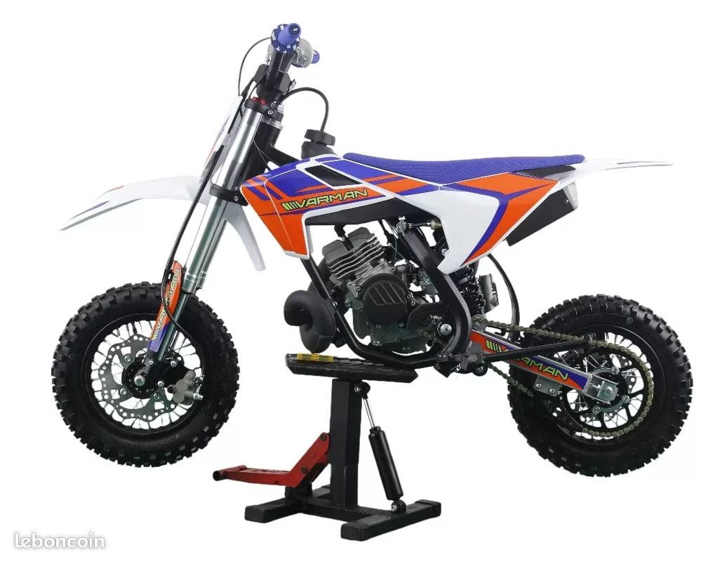 Pit bike 50 ITALJET VARMAN MX50 Renforcé replica 2temps 10cv roue 10/10" (image 3)
