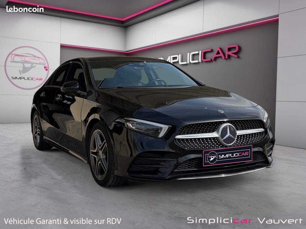 MERCEDES CLASSE A BERLINE A180 D AMG LINE 7G-DCT 116Ch Caméra 360 Sièges chauffants CarPlay Garantie 12 mois (image 1)