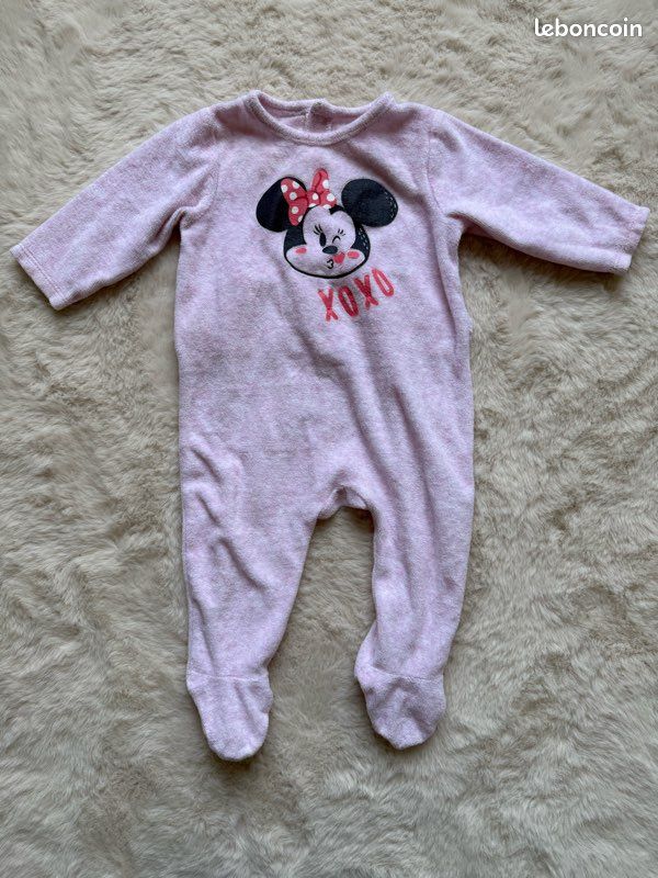 Lot De 4 Pyjamas Bébé Taille 6 Mois - Très Bon état, Multicouleurs, Marques Diverses