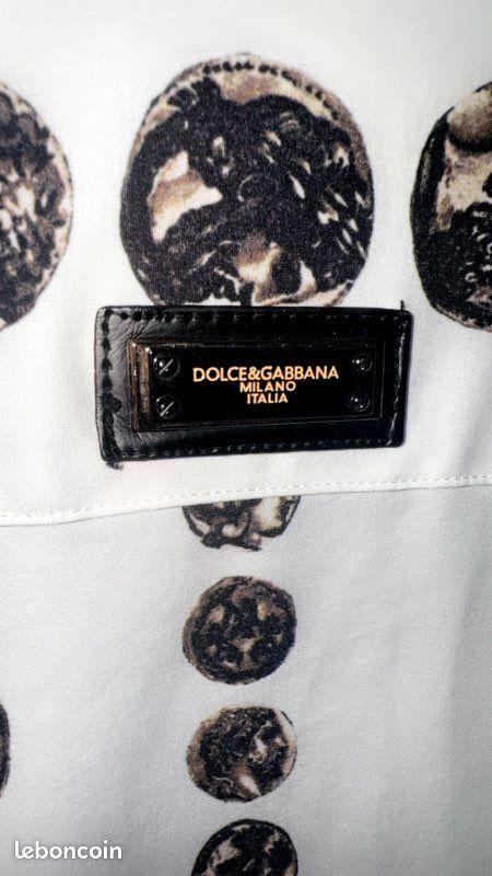 Chemise homme dolce gabbana (image 3)