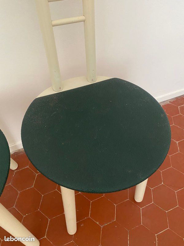 Lot de deux chaises vintage design italien (image 6)