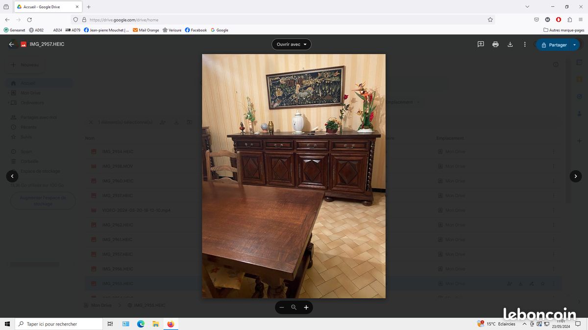 Mobilier de salla à manger (image 3)