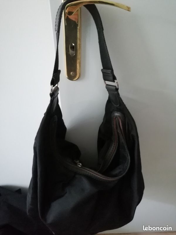 Sac noir marque LANCEL (image 2)