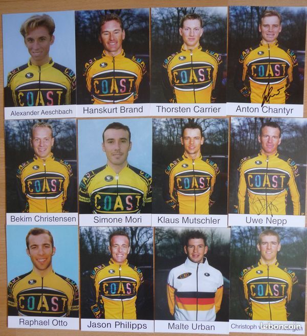 Cyclisme - Lots de cartes par équipes (image 1)