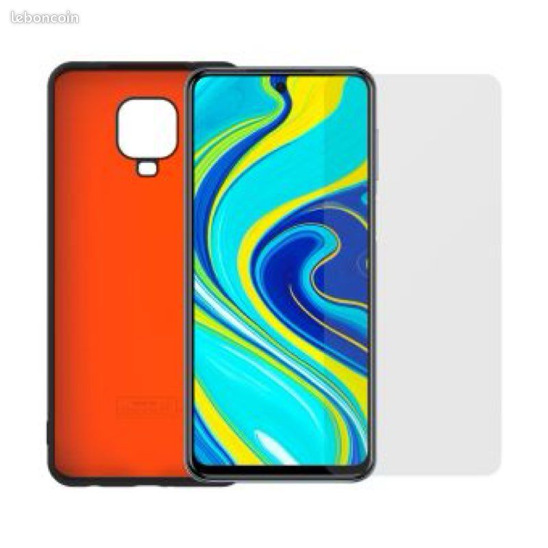 Lot coque + protection d'écran pour Xiaomi Note 9 Pro (image 3)