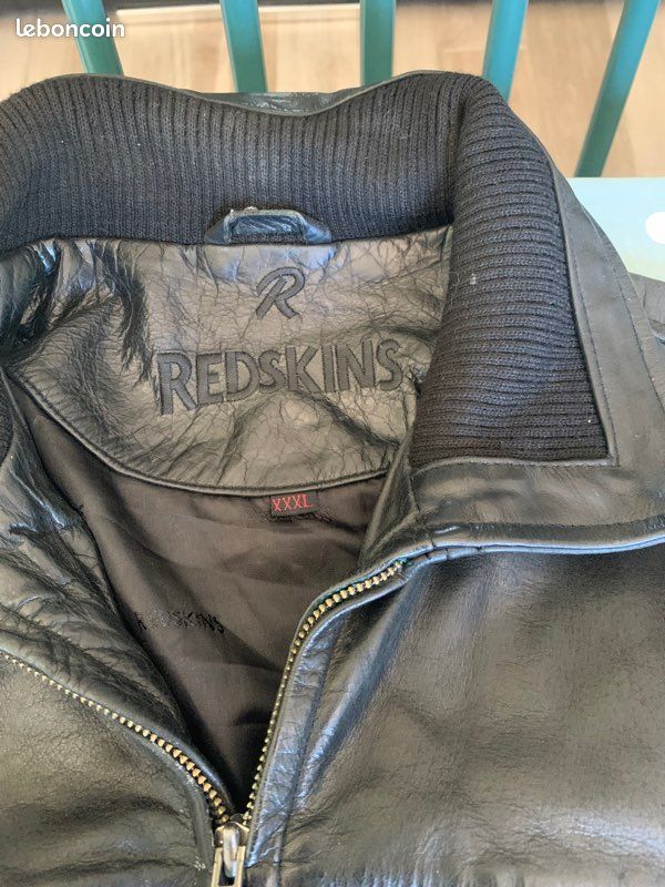 Veste redskins cuir (image 1)