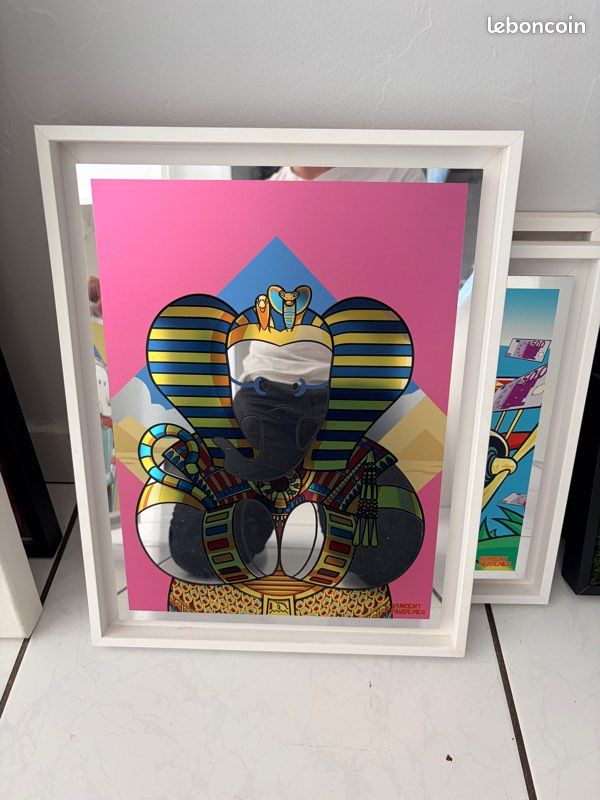 Tableau Vincent Faudemer BABOLEX DOHA - 30x40cm - Édition Limitée 61/99
