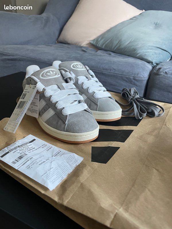 Chaussure Basket Adidas Grise Adidas Grand Court Alpha Men's