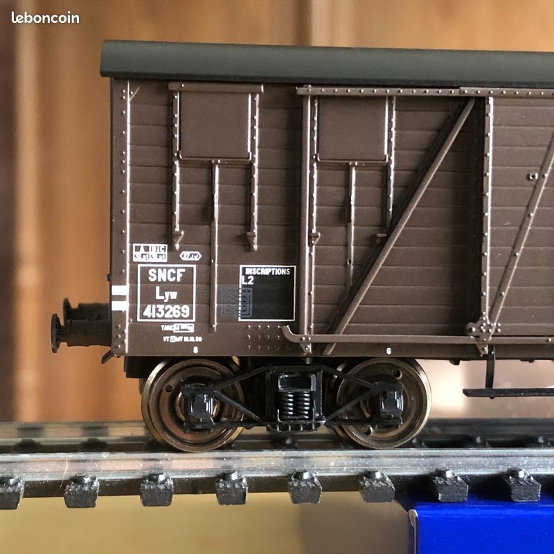 REE WB-535 - Wagon TP FRIGO Origine à Trappes à glace SNCF Ep.III - HO (1:87 REE WB-535 - Wagon TP FRIGO Origine à Trappes à glace SNCF Ep.III - HO (1:87