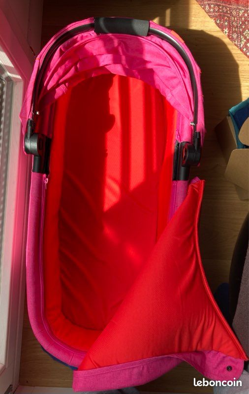 Nacelle Cybex Cot S Fuschia/Rouge (image 5)