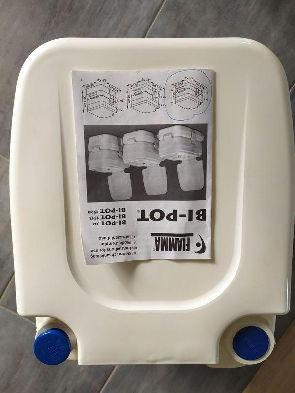 WC chimique BI-POT FIAMMA 30