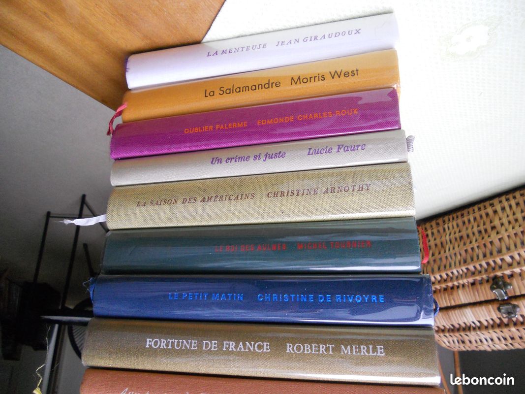 10 beaux livres reliés toile Cercle du Nouveau Livre Années 60 lot (image 4)