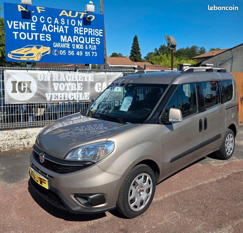 Fiat doblo III COMBI 1.4 t-jet 120 5 places essence gaz naturel ( gnv ) garantie 6 mois (image 1)