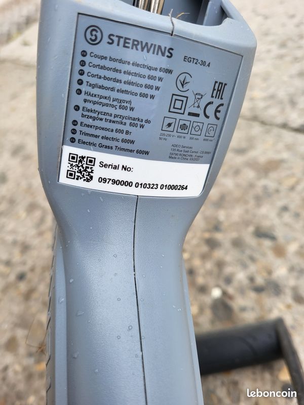 Débroussailleuse électrique STERWINS (image 1)
